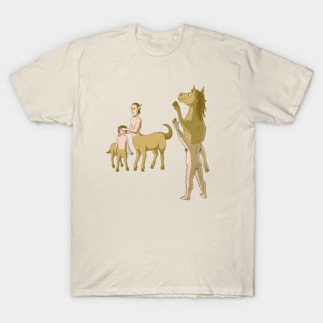 Nobody Likes Reverse Centaur T-Shirt by cart00nlion